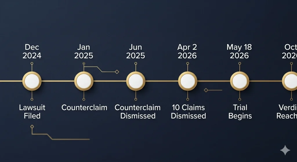 Full Legal Timeline