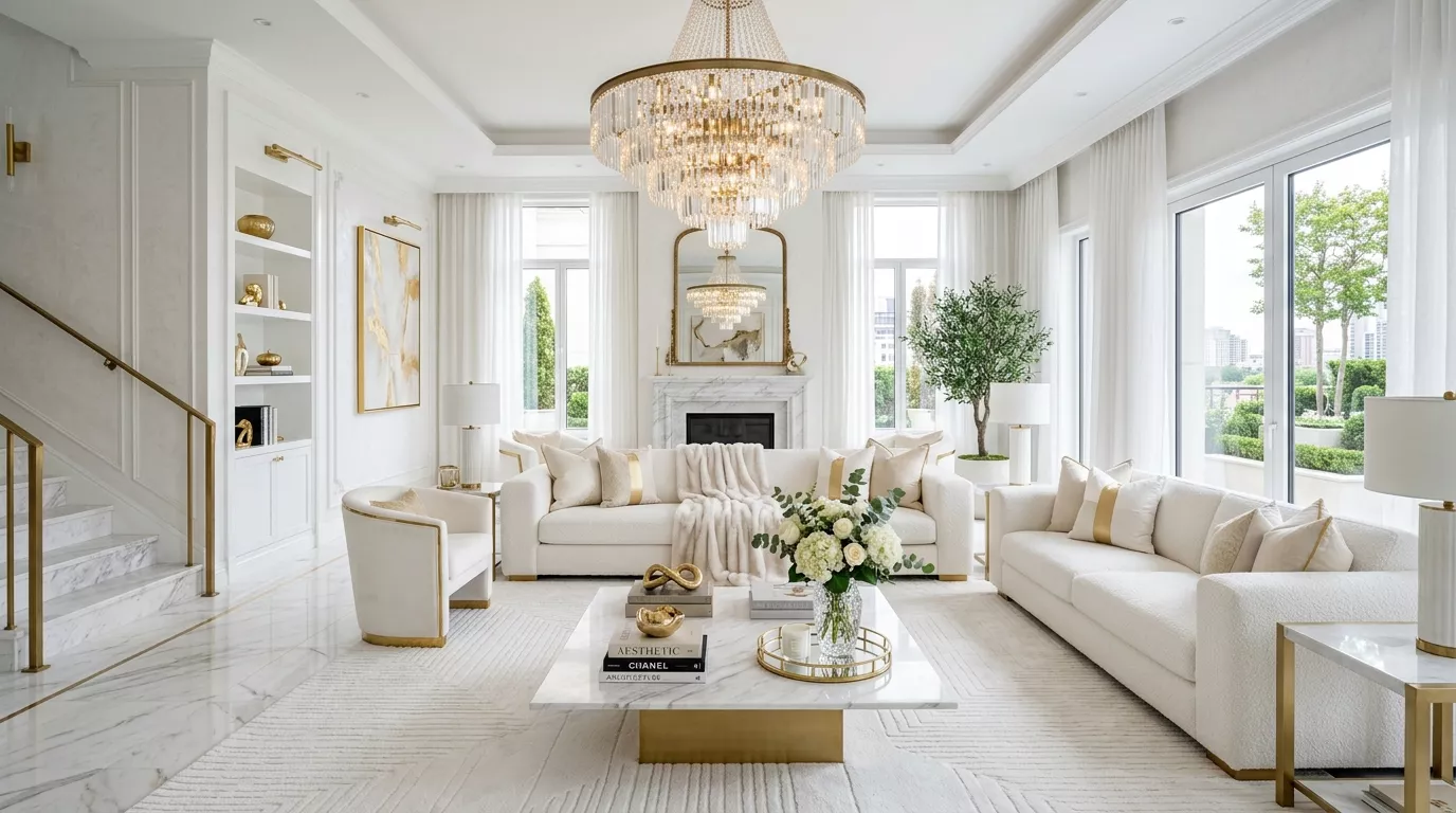 White Sofa Living Room Ideas That Feel Fresh and Airy 2026