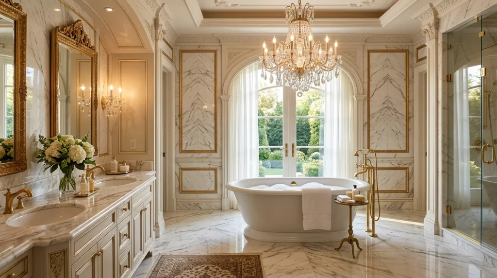 Luxury Bathroom Ideas to Transform Your Space Character 12 bathroom with crystal chandelier 202606010031 6a1c9006d0716