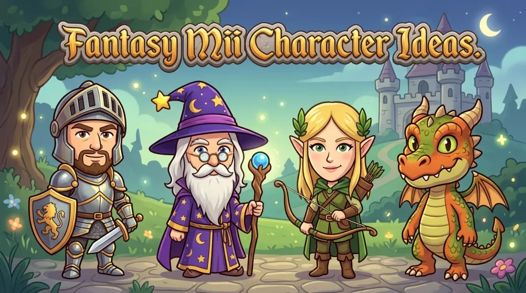 Mii Ideas: 100+ Creative Character Designs & Tips 8 fantasy mii character ideas 202605121110 6a02c4559f78e