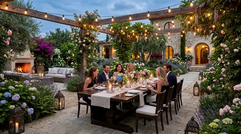outdoor dining space lush gardens 202606010109 6a1c959d488c1