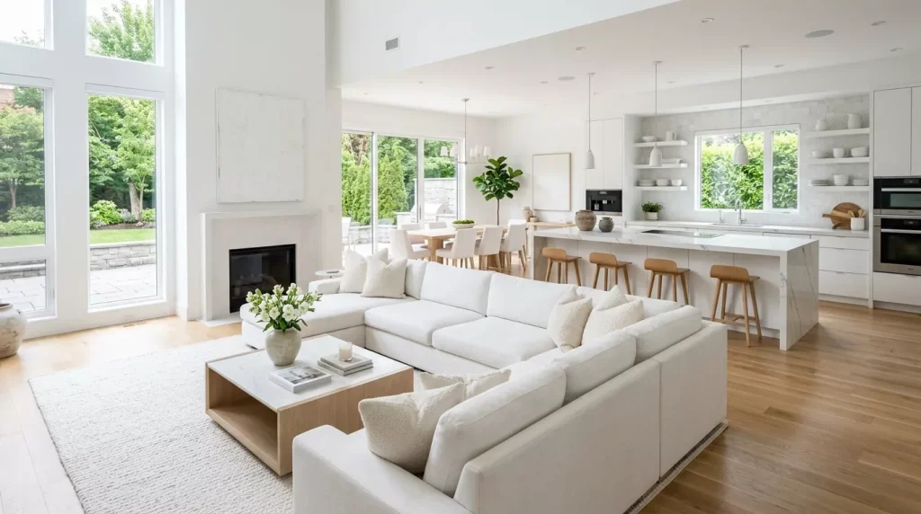 All-White Living Room Ideas: Design Tips & Inspiration 8 all white living room modern kit 202606121444 6a2bd4fc9f2d3