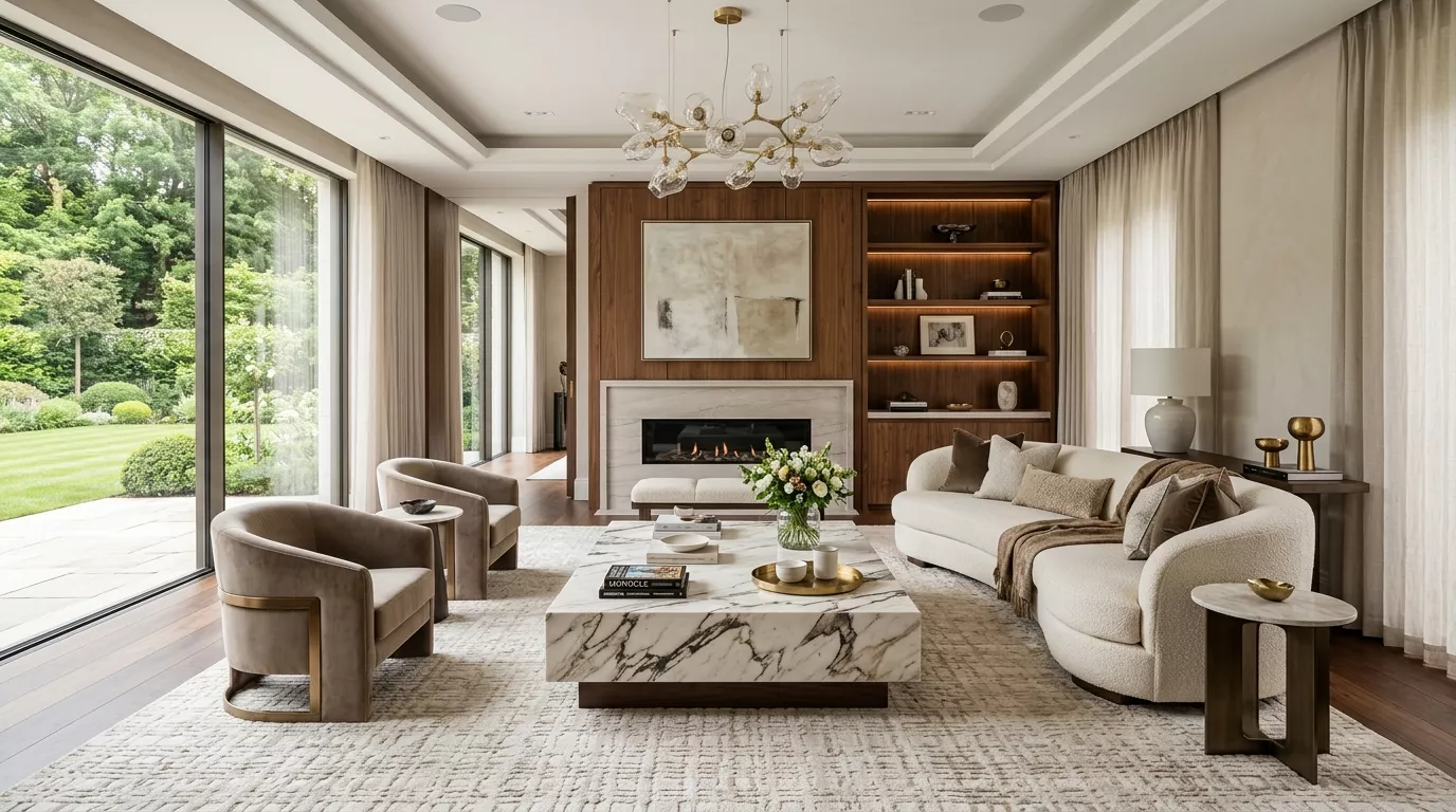 How to Arrange Furniture in a Rectangular Living Room