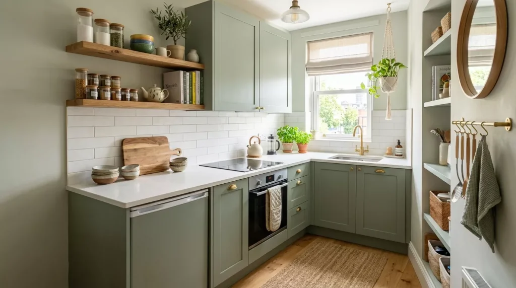 apartment kitchen sage green tones 202606081809 6a26bfa2b632f
