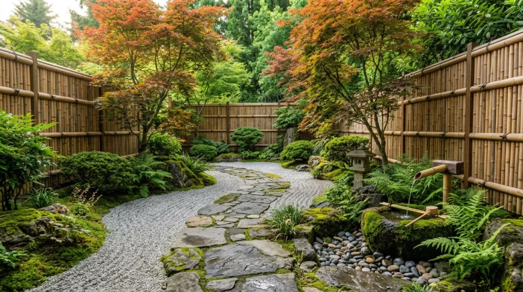 bamboo fence surrounding zen garden 202606280130 6a4033028371a