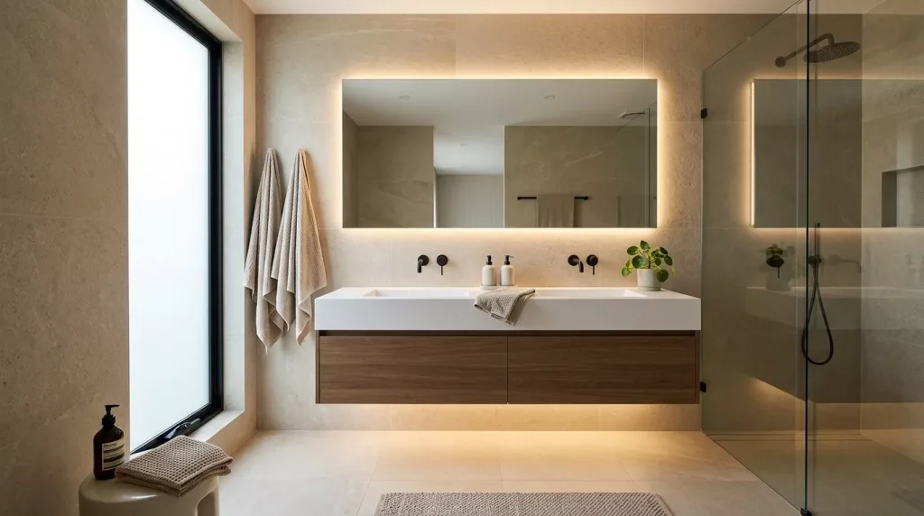 bathroom with beige tiles vanity 202606060017 6a2320bd98f64