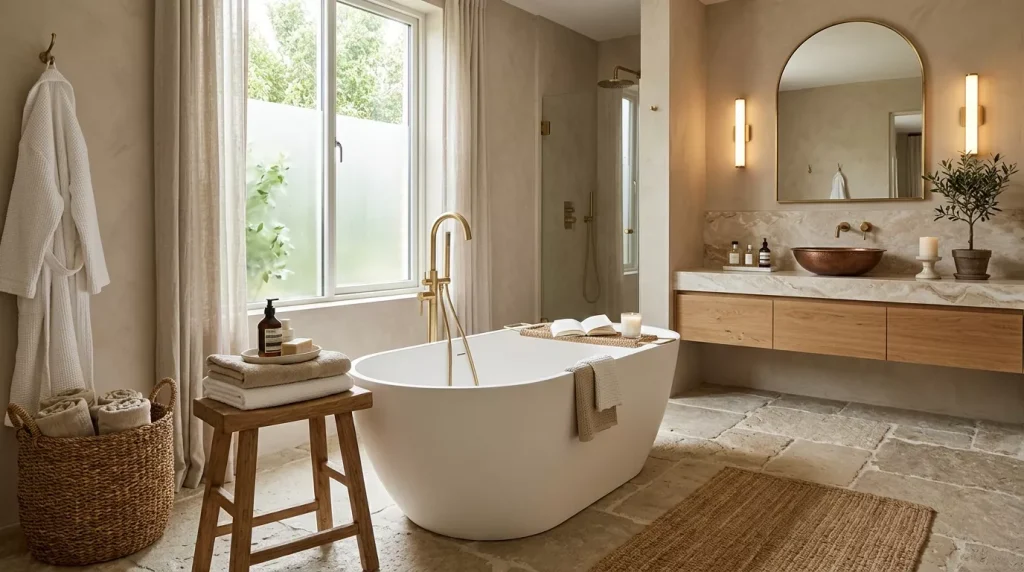 bathroom with freestanding white 202606060016 1 6a2320bda5157
