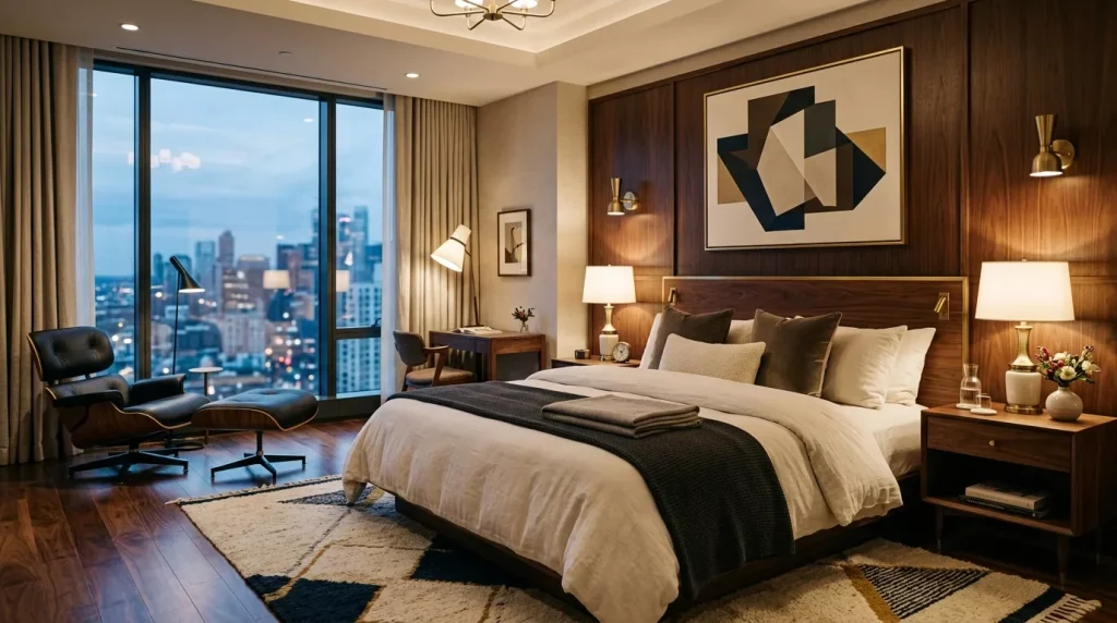 Mid-Century Modern Bedroom Ideas to Transform Your Spacee 1 bedroom mid century modern plush 202606091550 6a27f07c8a817
