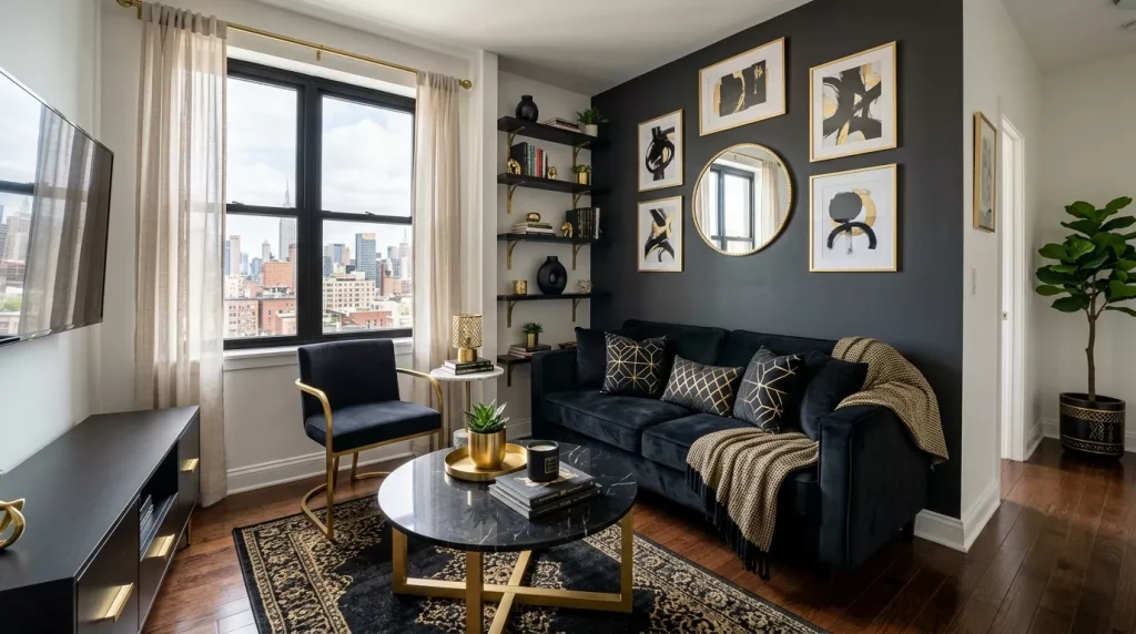 black and gold living room 202606091534 6a27eca9b8bc0