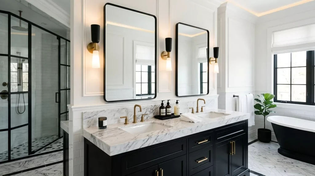 black white bathroom double vanity 202606142007 6a2ec3de150d5