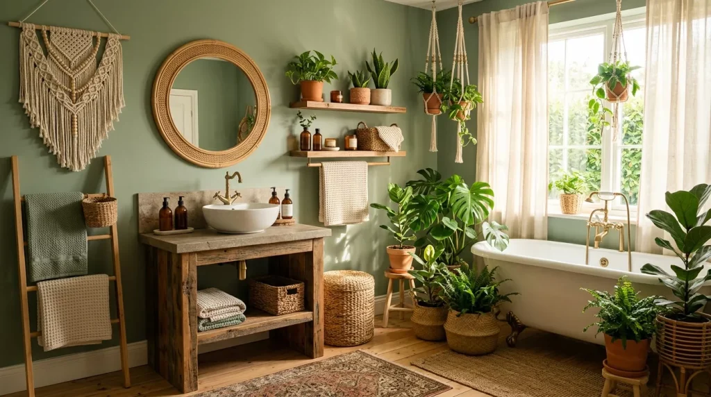 boho bathroom with sage green 202606062258 6a245ff8204a6