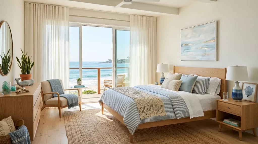 Mid-Century Modern Bedroom Ideas to Transform Your Spacee 14 coastal mid century modern bedroom 202606091550 6a27f07871853