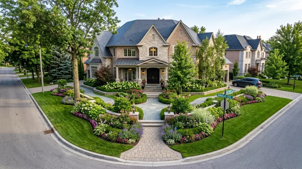Front Yard Landscaping Ideas to Boost Curb Appeal 1 corner lot front yard landscaping 202606091844 6a28190695821