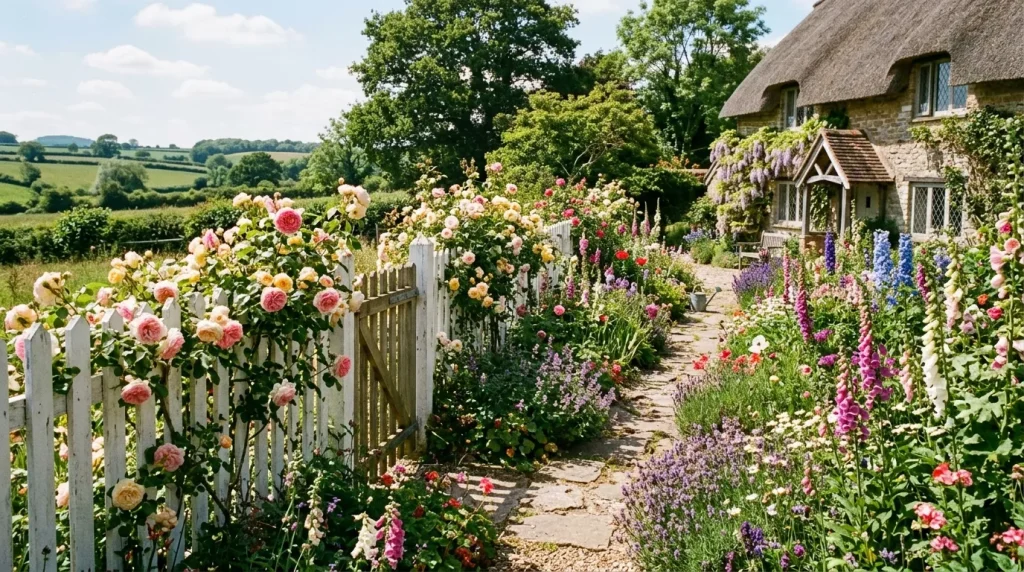 Cottage Garden Ideas to Transform Your Outdoor Space 2 cottage garden with climbing roses 202606132326 6a2da16991881