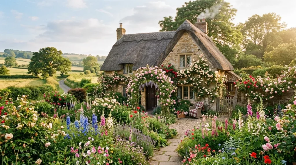 Cottage Garden Ideas to Transform Your Outdoor Space 3 cottage house surrounded by gardens 202606132327 6a2da165b5073