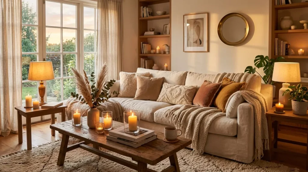 cozy living room golden evening 202606262137 6a3eaaf64c8b8
