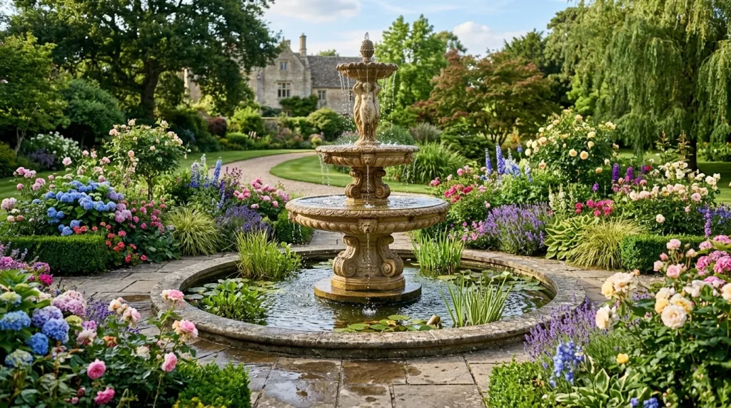 decorative garden fountain color 202606142129 6a2ed747e0448