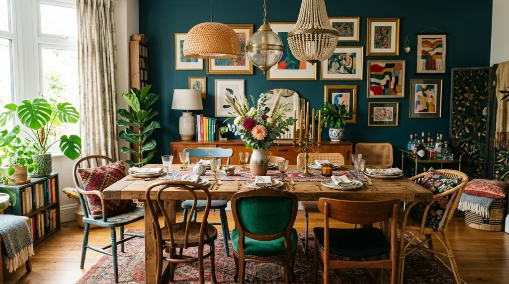 eclectic dining room with artwork 202606031514 6a1fffc200631