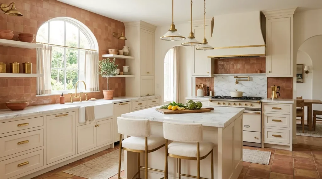 Terracotta Kitchen Color Scheme Ideas That Wow 14 elegant kitchen terracotta cream 202606132308 6a2d9ce953125