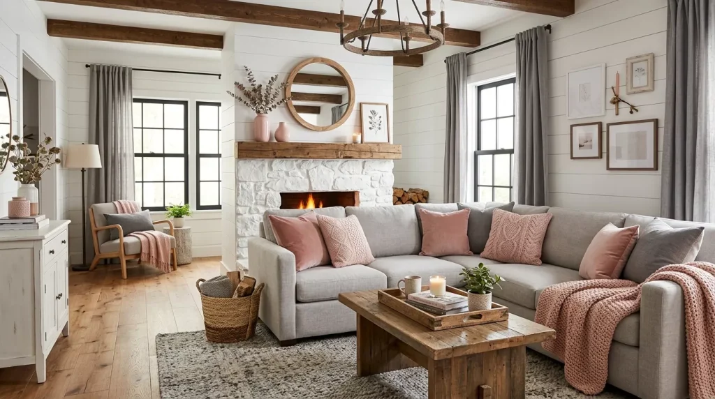 farmhouse living room decor atmo 202606162314 6a3192f00674e