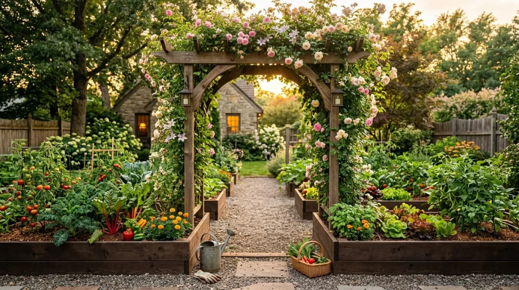 Raised Garden Bed Ideas for Every Yard & Budget 8 garden beds under arch 202606180026 6a32f51be32c0