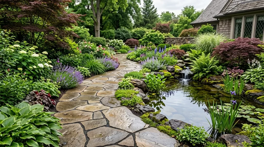 garden path beside water feature 202606252250 6a3d6a8814caa