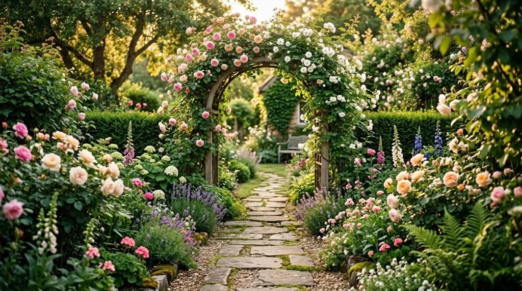 garden path to floral archway 202606252249 6a3d6a869a4ca