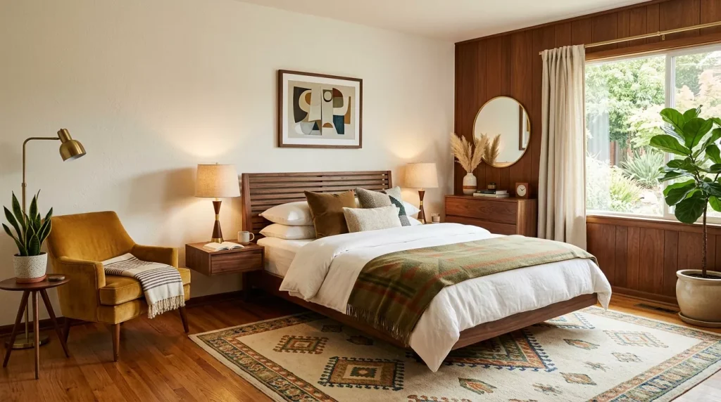 Mid-Century Modern Bedroom Ideas to Transform Your Spacee 15 guest bedroom sophisticated deco 202606091550 6a27f0771d50e