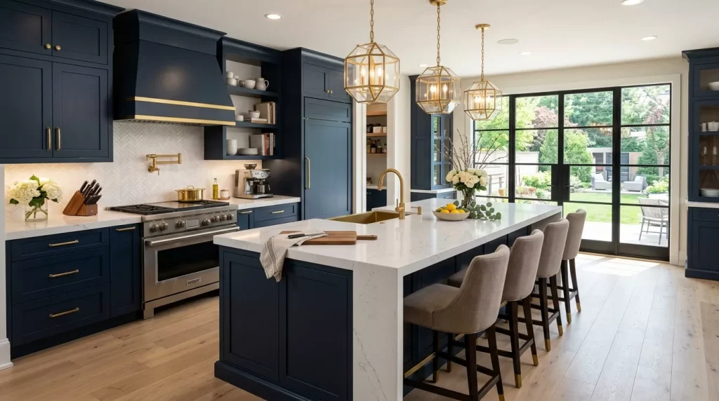 kitchen with navy blue cabinets 202606272349 6a401b9012ab0