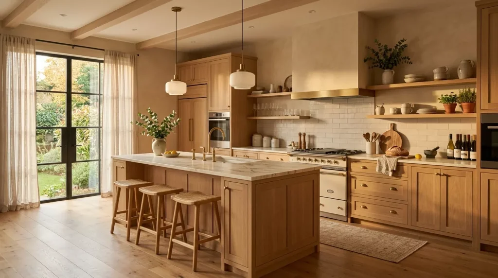 kitchen with oak cabinets counte 202606272349 6a401b9199440