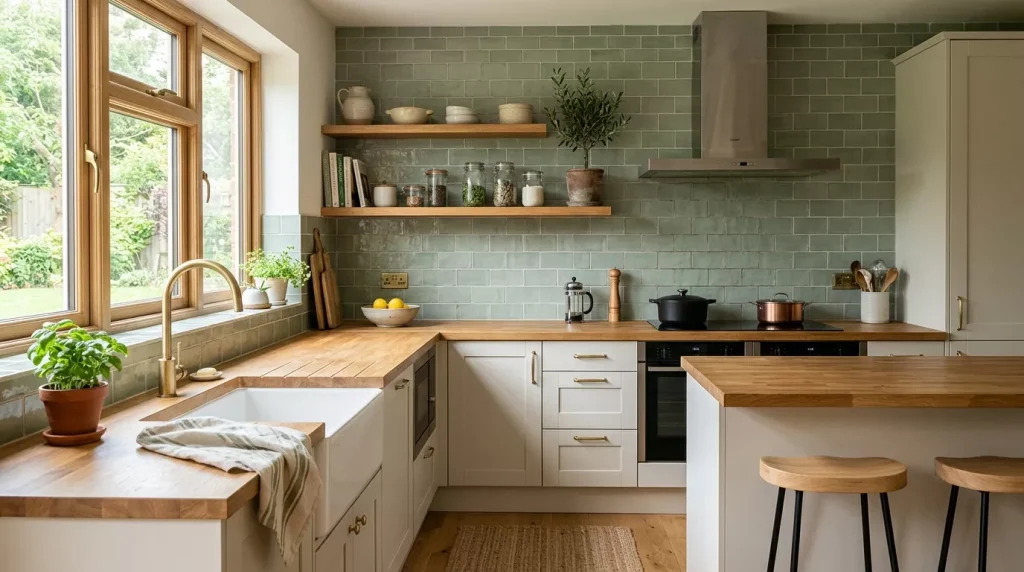kitchen with sage green tile 202606081811 6a26bf9d788de