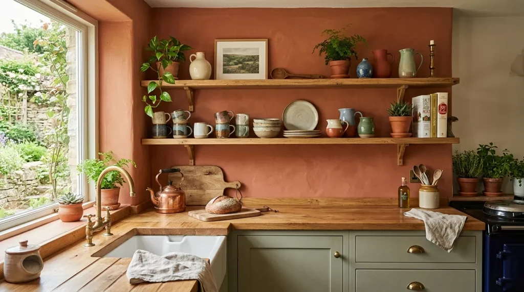Terracotta Kitchen Color Scheme Ideas That Wow 8 kitchen with terracotta walls sh 202606132308 6a2d9ce207edf 1