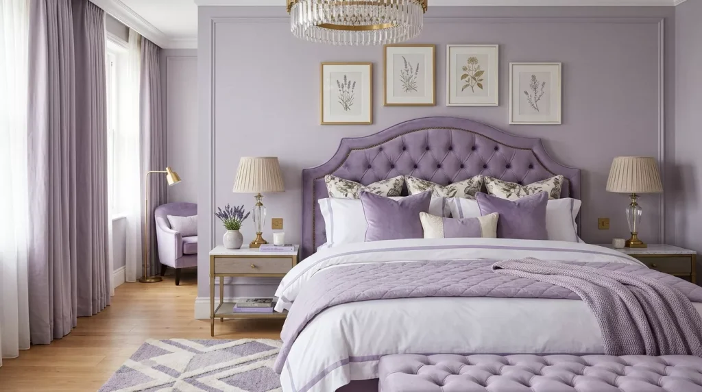 Lavender Bedroom Decor Ideas for a Calming Retreat 11 lavender bedroom with statement 202606200019 6a359661a5e63
