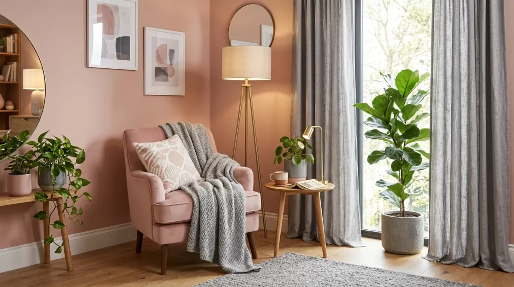 living room corner pink armchair 202606162313 6a3192ed6eca4