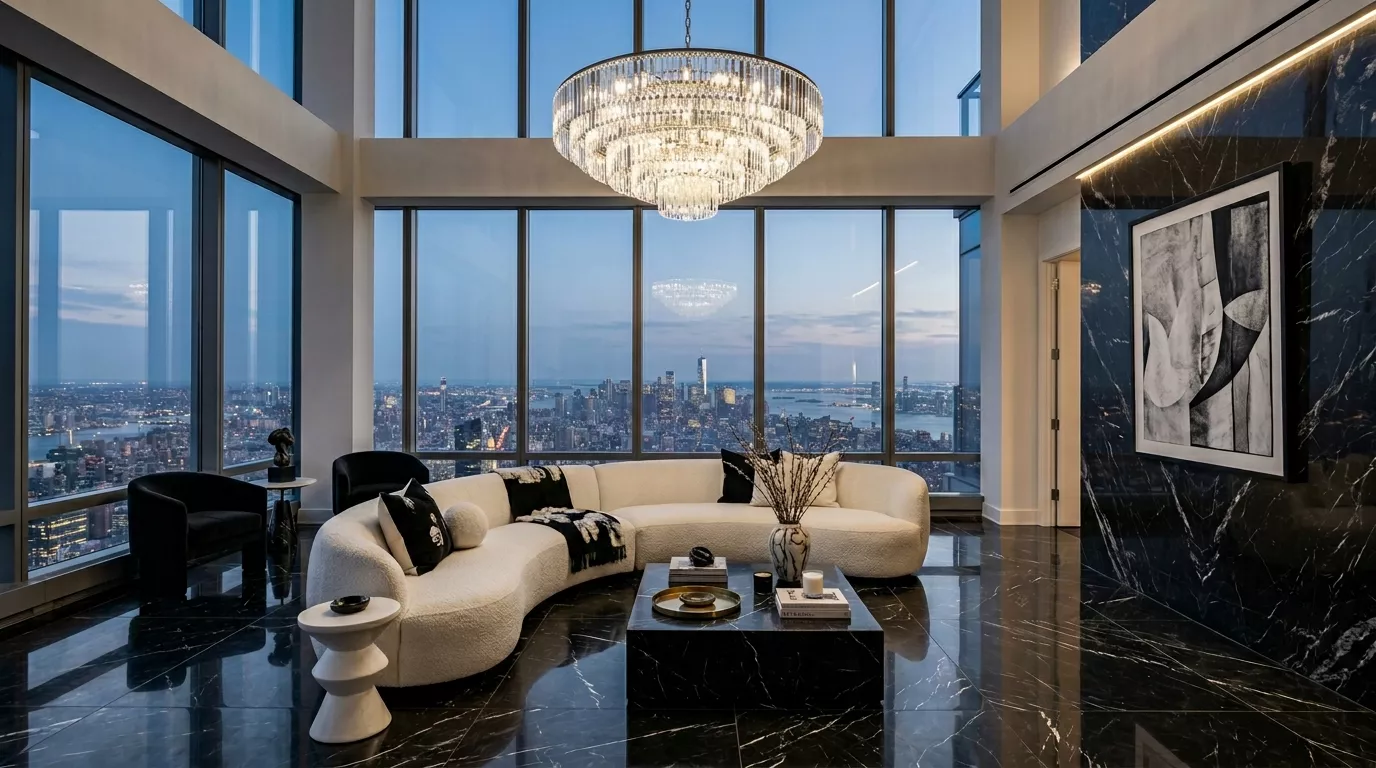 Black & White Living Room Decor Ideas & Inspiration 21 Black & White Living Room Decor Ideas & Inspiration