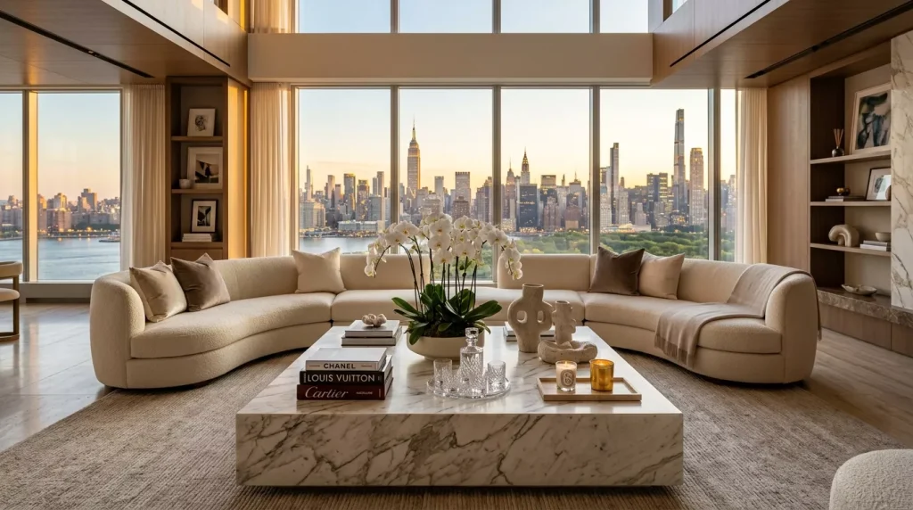 Coffee Table Styling Ideas for Your Living Room 1 living room with marble coffee 202606272214 6a400505885ef 1