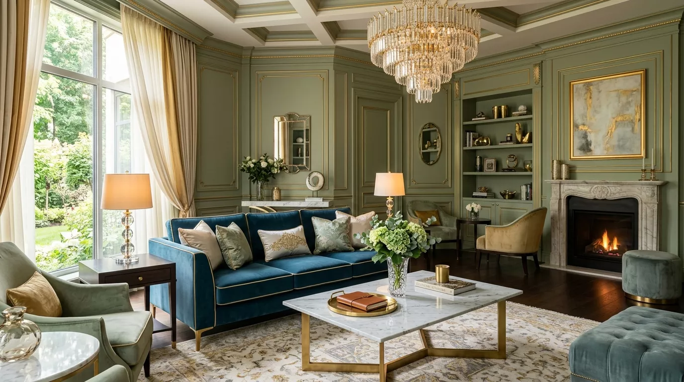 Sage Green Living Room Decor Ideas to Transform Your Space 18 Sage Green Living Room Decor Ideas to Transform Your Space