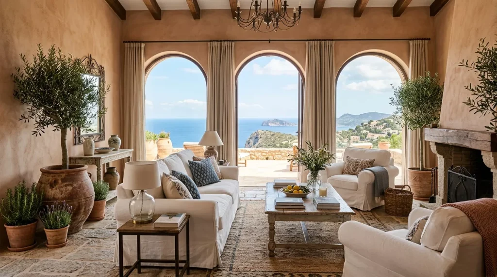 Terracotta Living Room Ideas: Cozy & Stylish Decor 7 living room with terracotta walls 202606141740 6a2ea197d168b