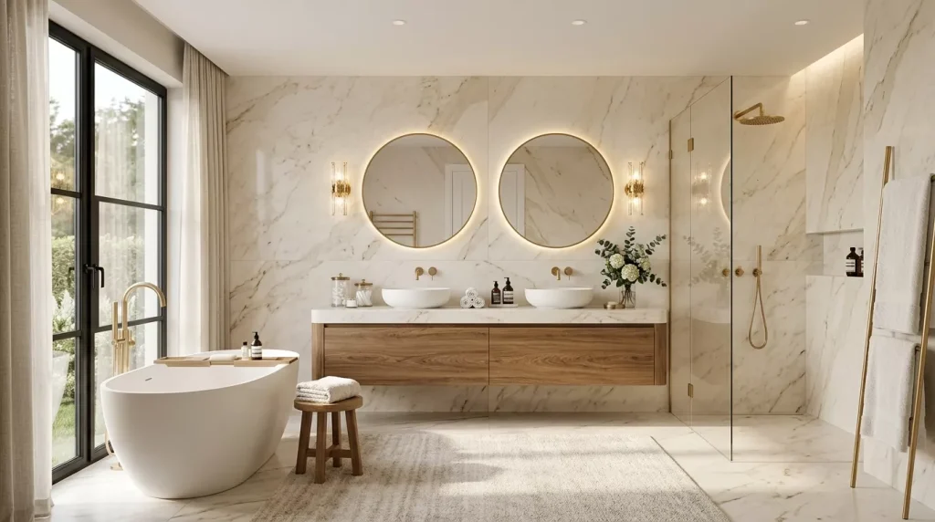 luxury bathroom with marble walls 202606060010 6a231f6119a33