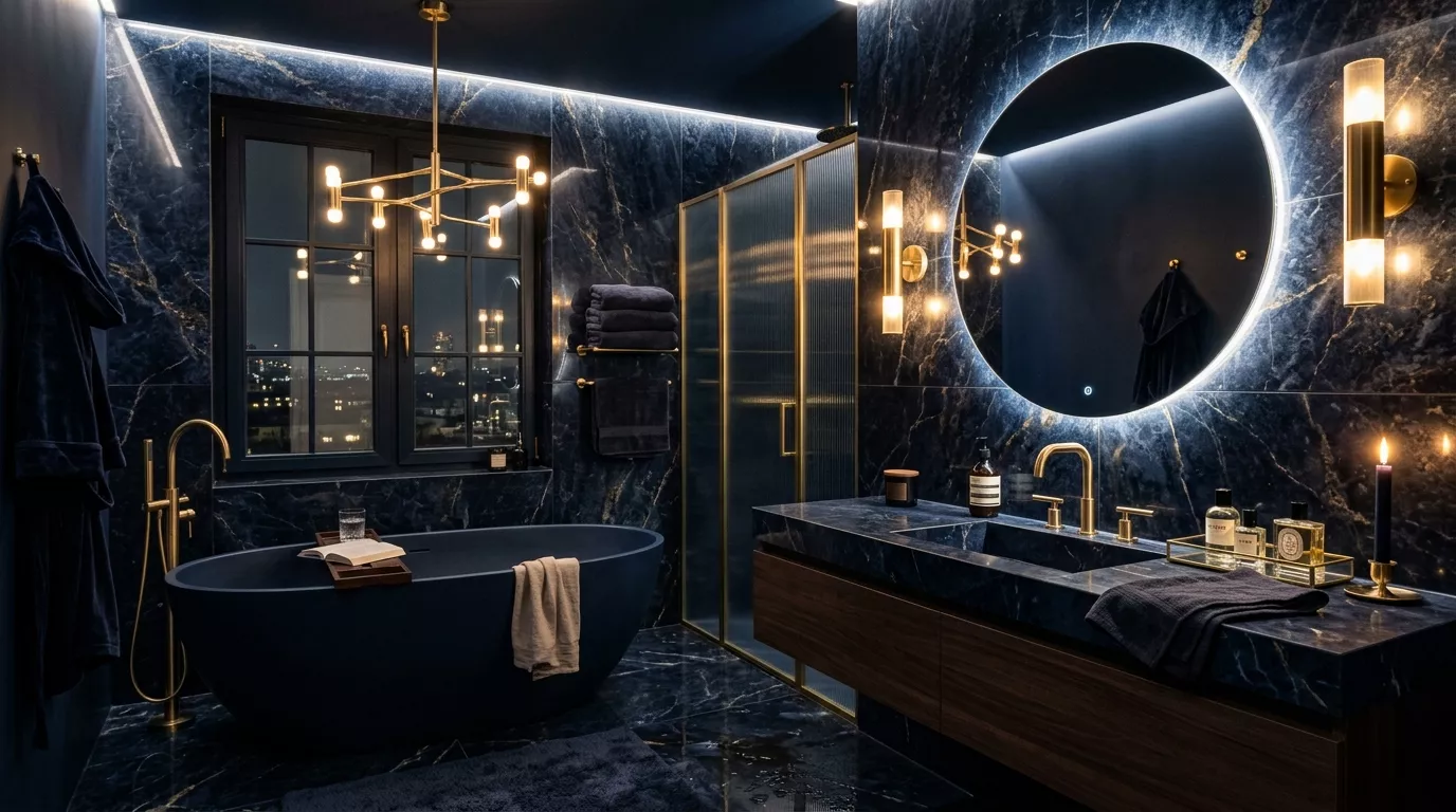 Navy Blue Bathroom Ideas to Elevate Your Space