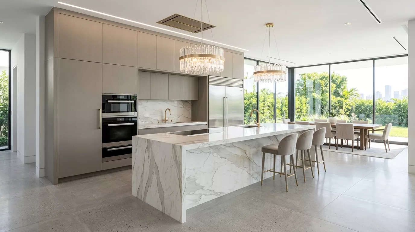 Greige Kitchen Ideas for a Warm Modern Look