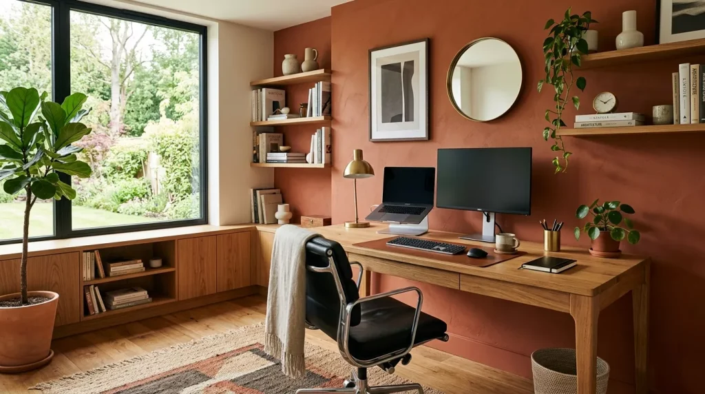 luxury home office terracotta wall 202606081617 6a26a502c9461