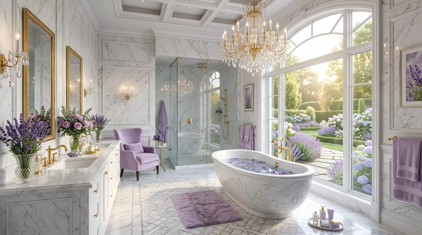 Lavender Bathroom Decor: Ideas & Inspiration