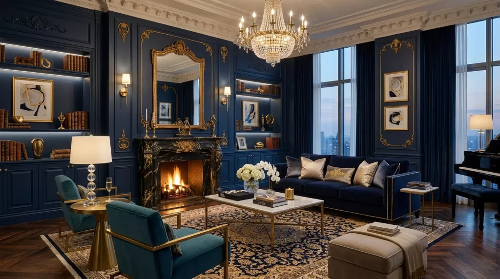 luxury living room navy blue 202606131547 1 6a2d358e0bea5