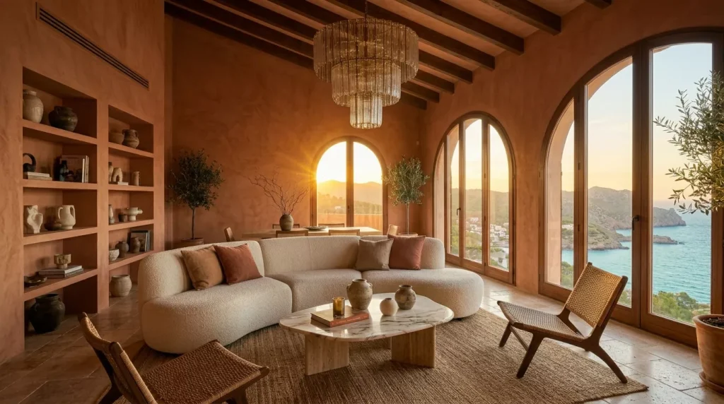 Terracotta Living Room Ideas: Cozy & Stylish Decor 11 luxury terracotta living room villa 202606141741 6a2ea194ece41