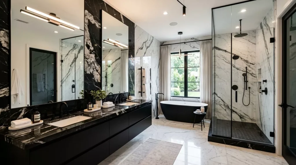 master bathroom black white tones 202606142007 1 6a2ec3db43225