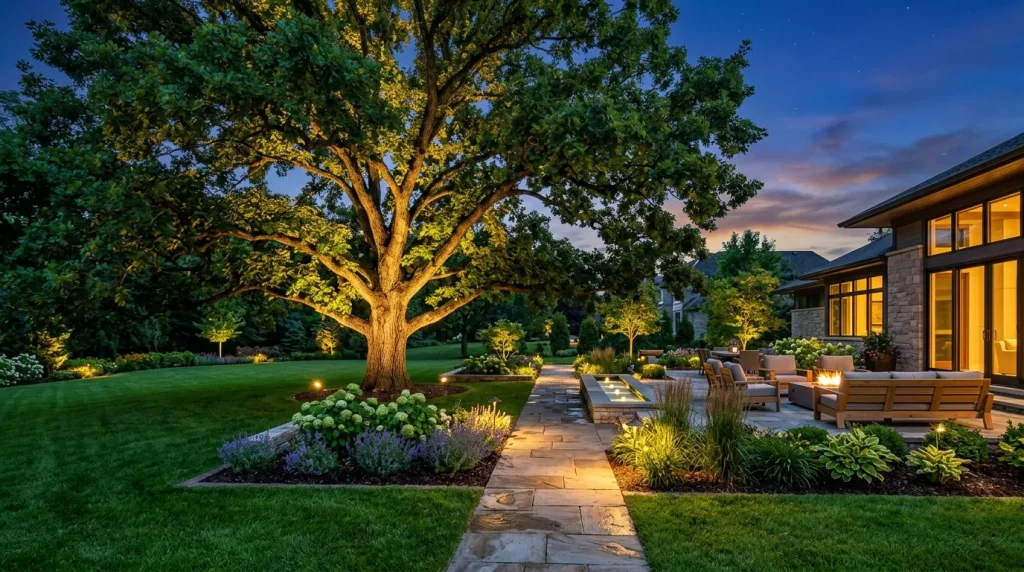 mature tree illuminated backyard 202606262341 6a3ec809b2578