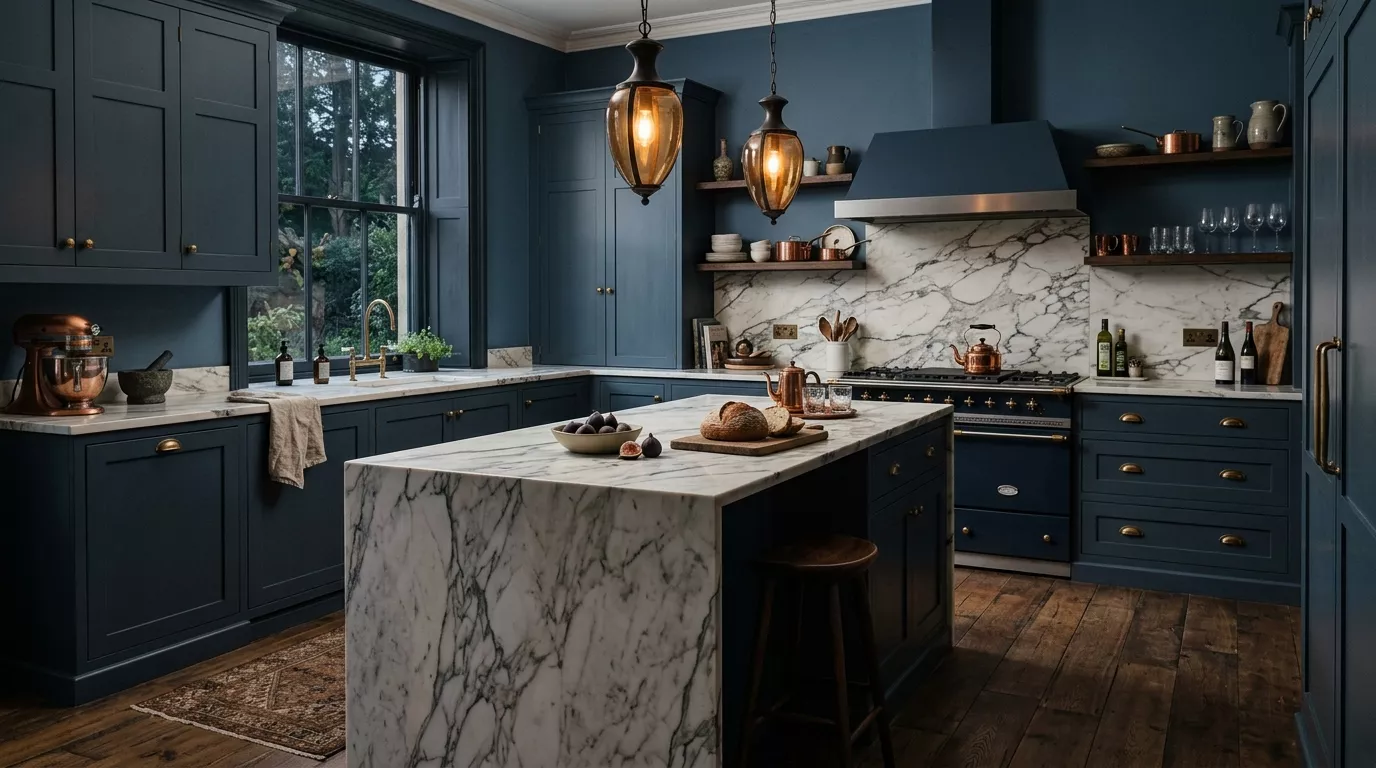 Dusty Blue Kitchen Ideas: Soft & Stylish Decor 23 Dusty Blue Kitchen Ideas: Soft & Stylish Decor