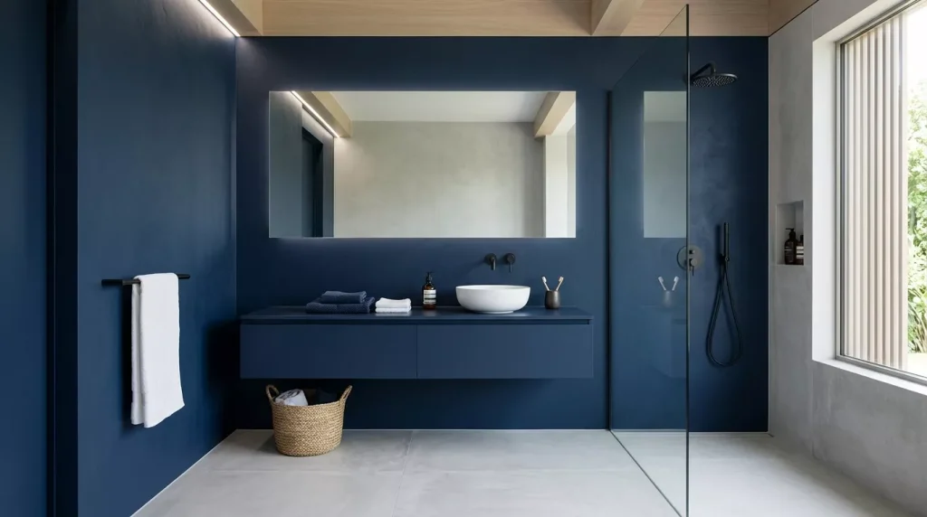 Navy Blue Bathroom Ideas to Elevate Your Space 12 navy blue bathroom luxury 202606081723 1 6a26b4976f394
