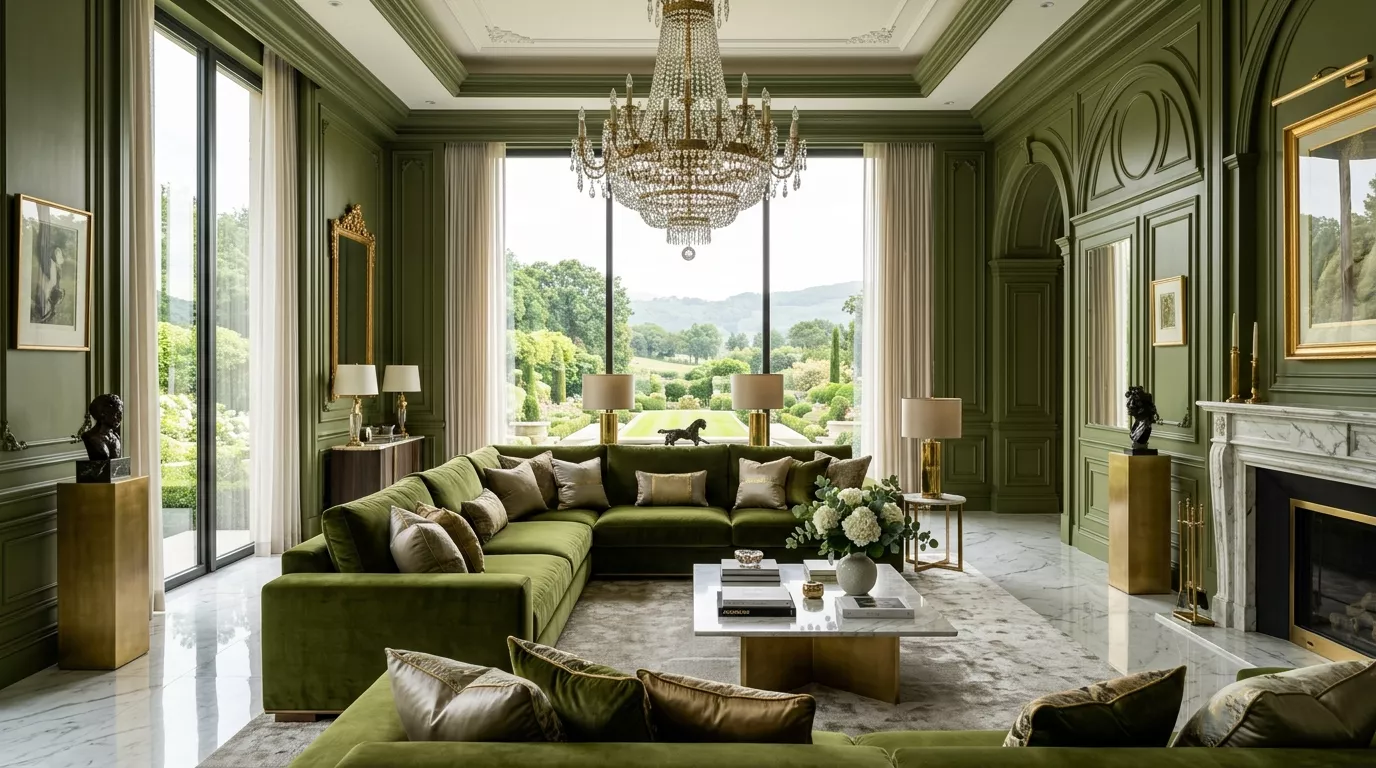 Olive Green Living Room Ideas That Actually Wow